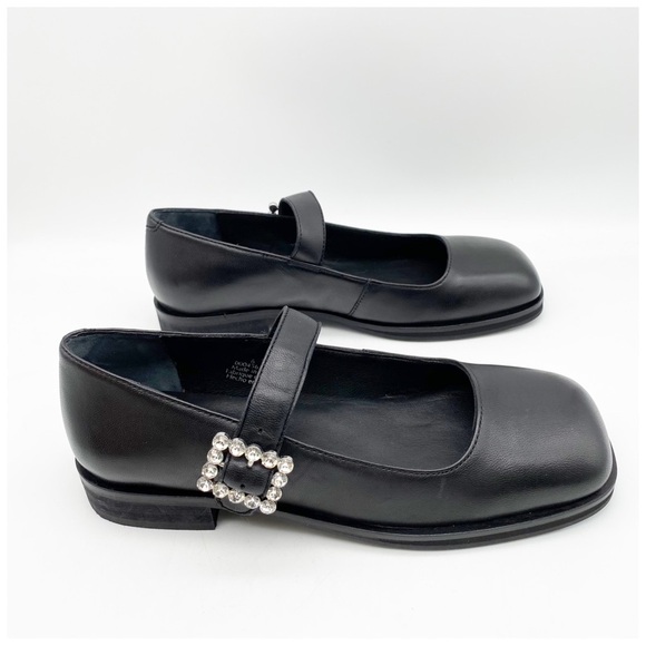 Free People Rumor Diamante Mary Janes Size 7.5 - Picture 11 of 16